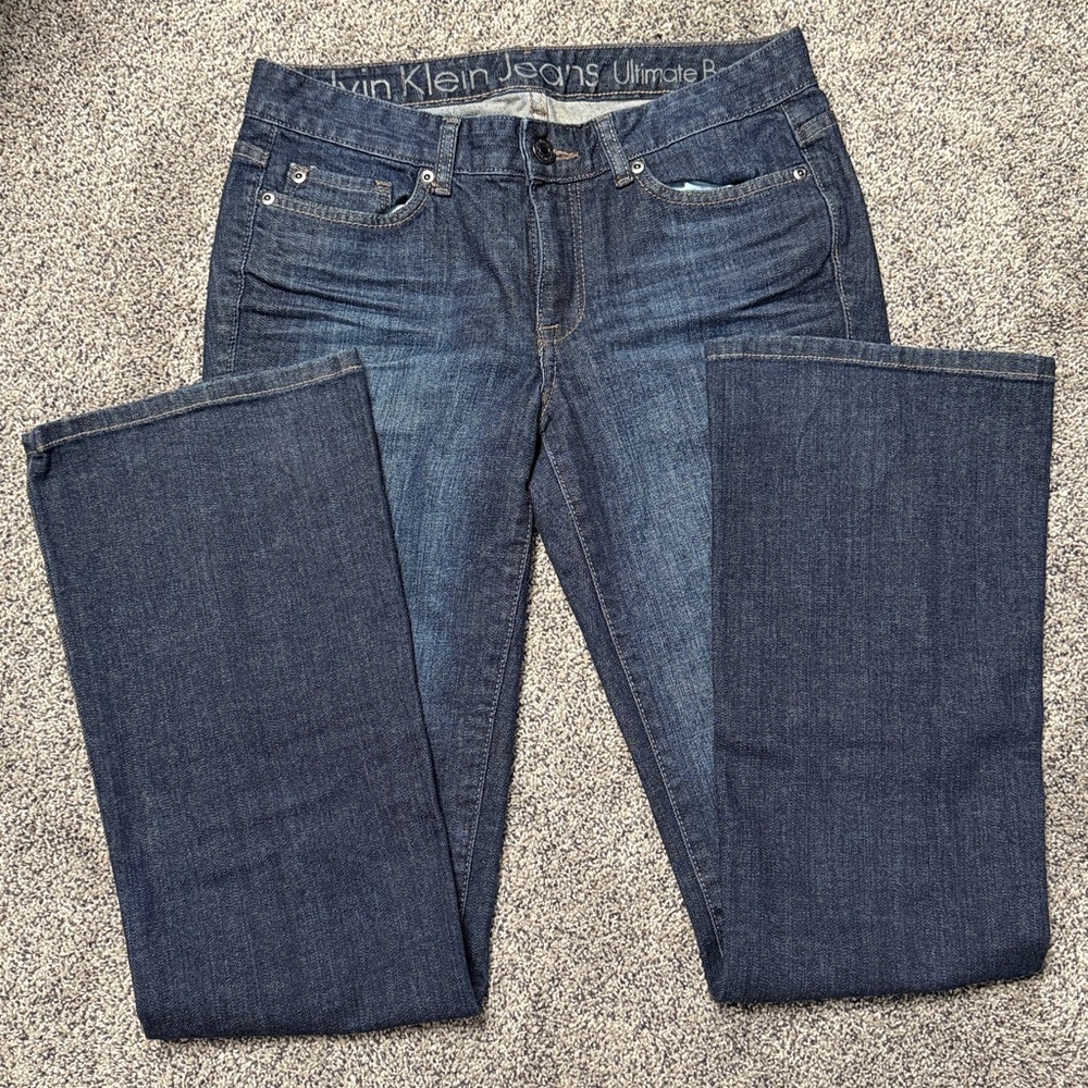 Dark Blue Calvin Klein Jeans Ultimate Boot Cut, 28